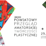 Grafika zapraszająca na przegląd twórczości amatorskiej.